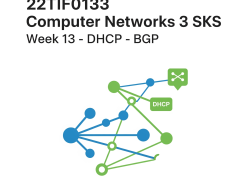 (22TIF0133) Jaringan Komputer 3 SKS – Pekan 13 – DHCP – BGP